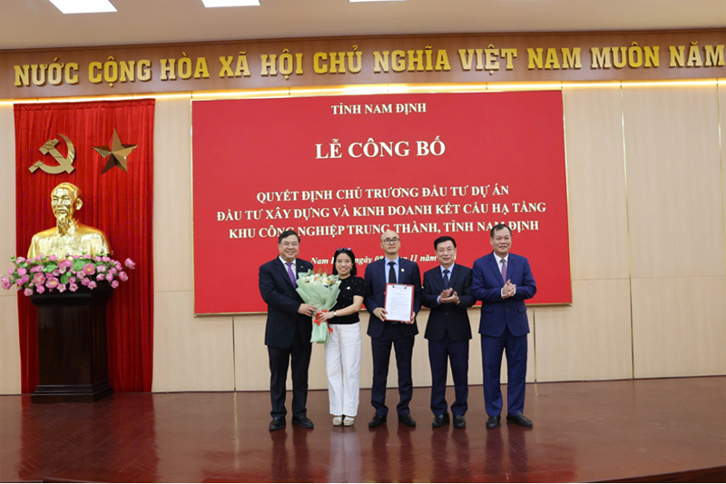 Khu công nghiệp hỗ trợ đa ngành đầu tiên mở ra kỳ vọng lớn cho tỉnh Nam Định